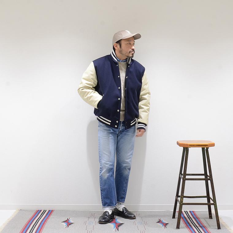 GB SPORTS ジービースポーツ メルトン スタジャン メンズ アメリカ製