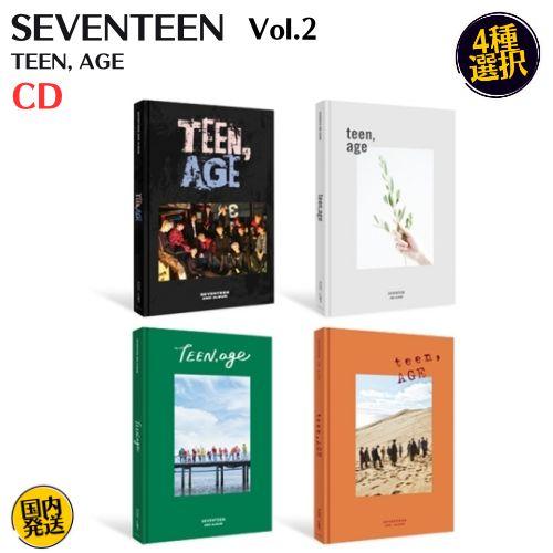 SEVENTEEN - VOL.2 TEEN, AGE 韓国盤 CD 公式 アルバム : MUSIC BANK