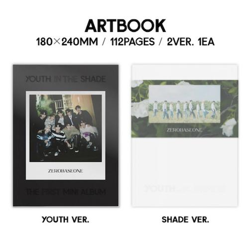 ZEROBASEONE - YOUTH IN THE SHADE 1ST Mini Album CD 韓国盤 公式