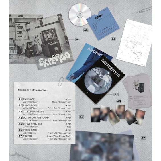 NMIXX - expergo 1st EP Album CD 韓国盤 公式 アルバム バージョン