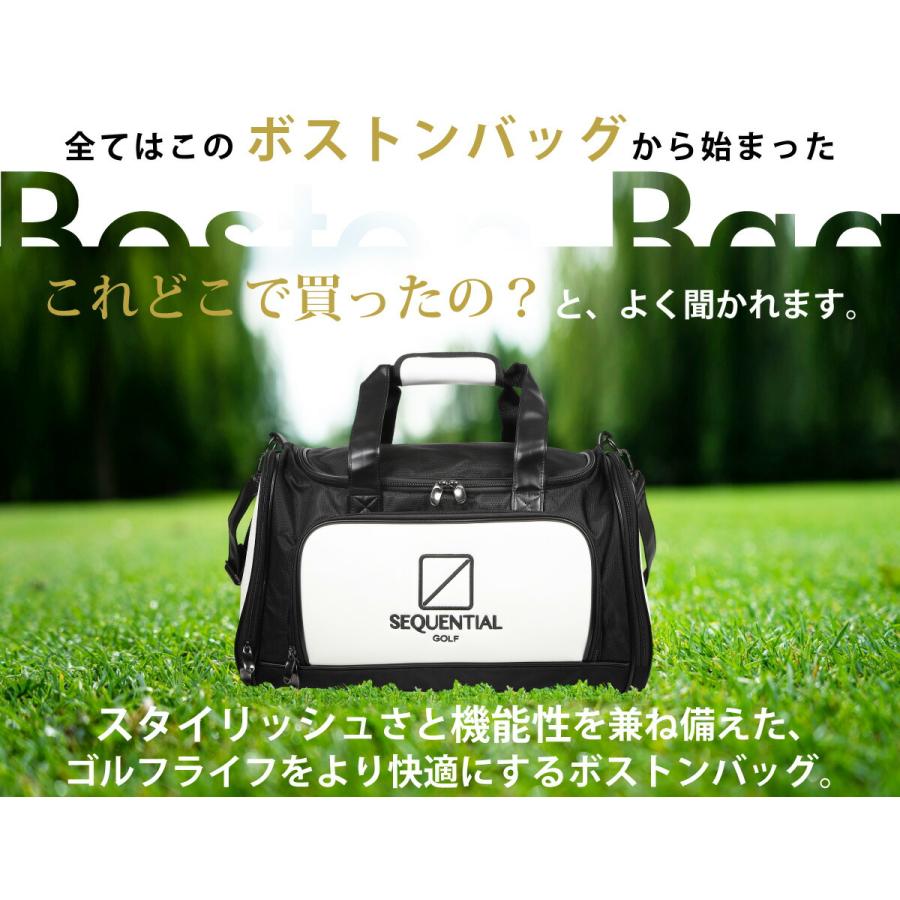 SEQUENTIAL GOLF（シーケンシャルゴルフ） メンズ ダッフル ボストン
