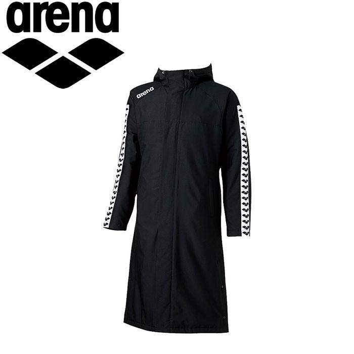 アリーナ（arena） ロングコート ベンチコート メンズ ARN6330-BLK