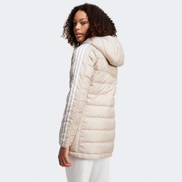 adidas（アディダス） W ESS 3S ライトダウン フーディジャケット