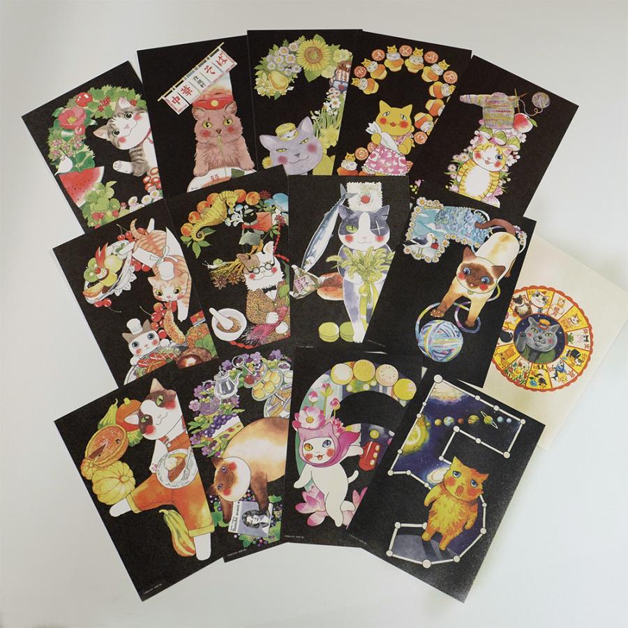 夜廻り猫ポストカードセット(14枚) : 代官山 蔦屋書店 ヤフー店 - 通販