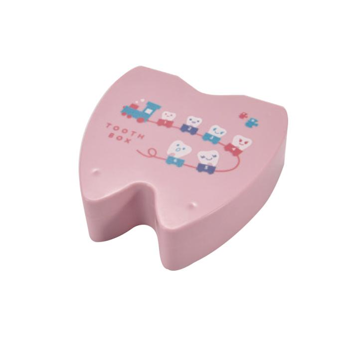 TOOTH BOX 1個 記録が書ける乳歯ケース(ピンク) W117×D115×H38mm 爆買