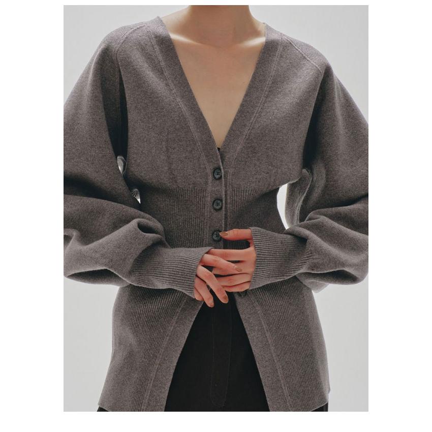 TODAYFUL トゥデイフル 2024winter トップス Waistshape Knit Cardigan