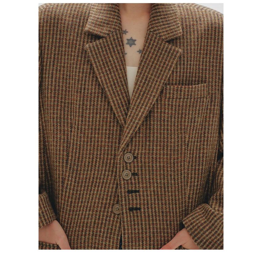 TODAYFUL トゥデイフル 2025prefall アウター Wool100% Check Jacket