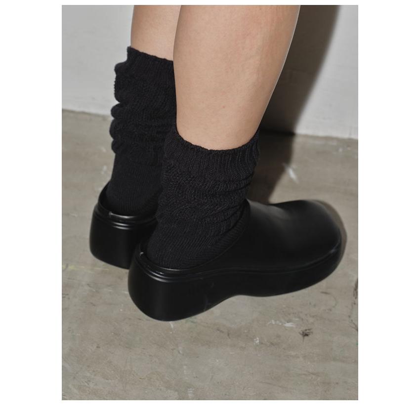 TODAYFUL 2024prefall トゥデイフル 靴 Volume Sole Sabot ボリューム