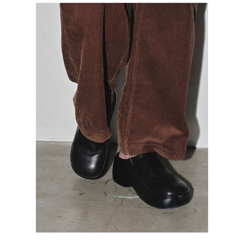 TODAYFUL 2024prefall トゥデイフル 靴 Volume Sole Sabot ボリューム