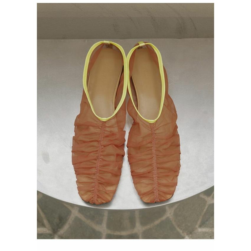 TODAYFUL SALE60%OFF トゥデイフル Sheer Gather Flatshoes シアー