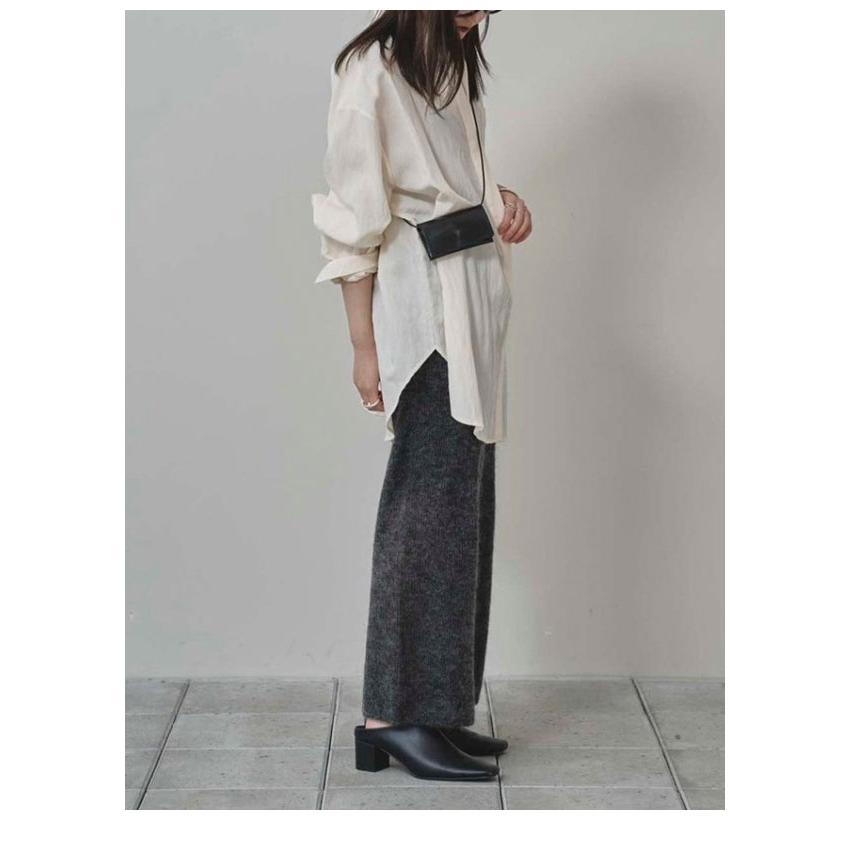 TODAYFUL トゥデイフル 2026Prefall シューズ Squaretoe Leather Sabot