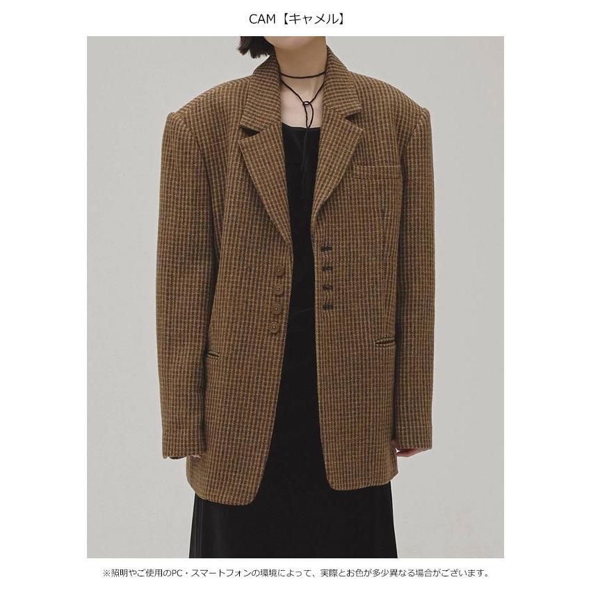 TODAYFUL トゥデイフル 2026Prefall アウター Wool100% Check Jacket 9