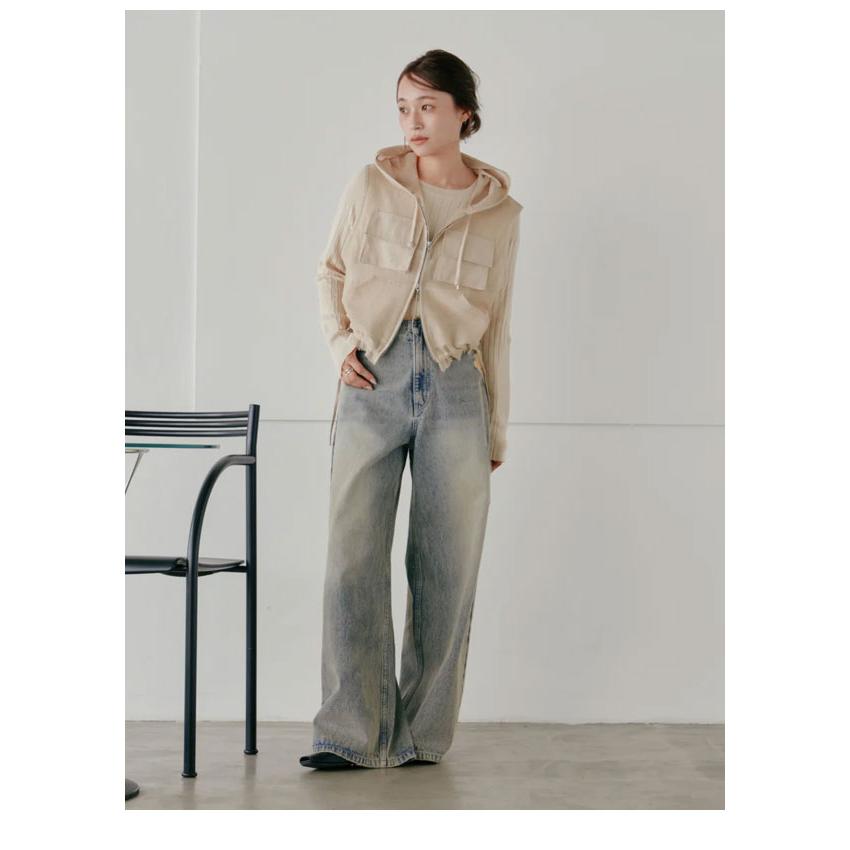 ヘラ Hella 25春夏 lame tulle vest ラメチュールベスト トップス