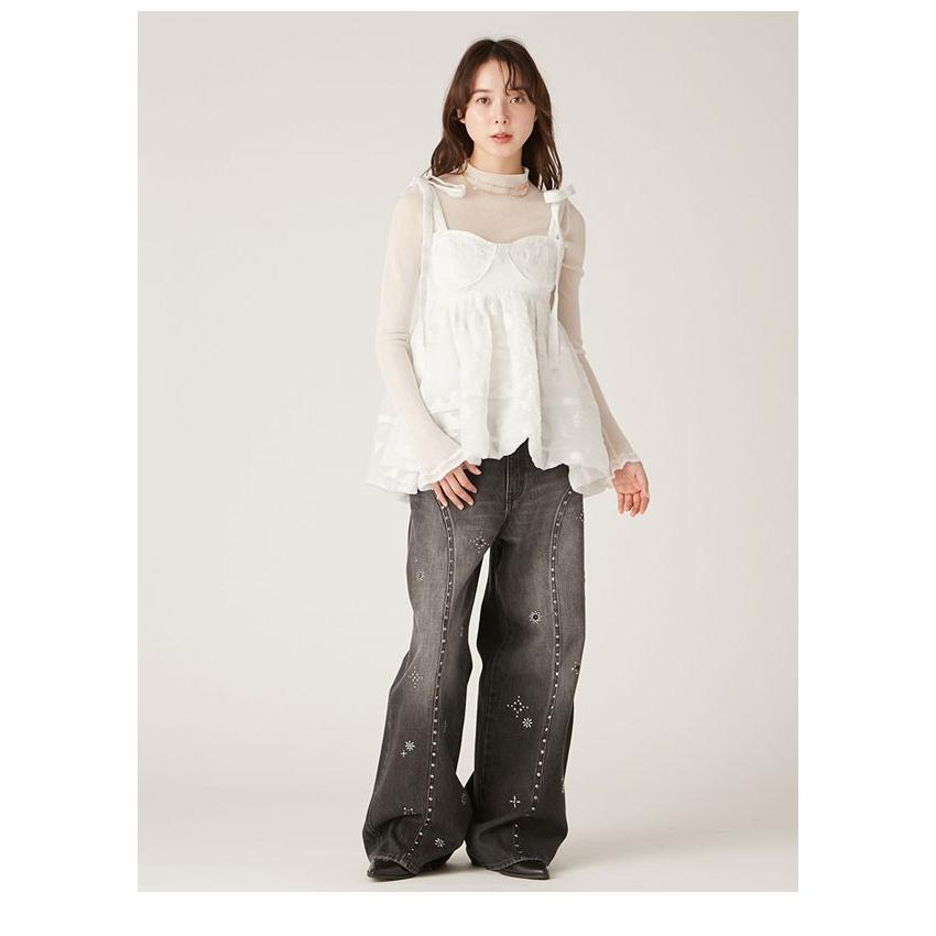 LILY BROWN（リリーブラウン） 新作10%OFF トップス 25春夏 シアー