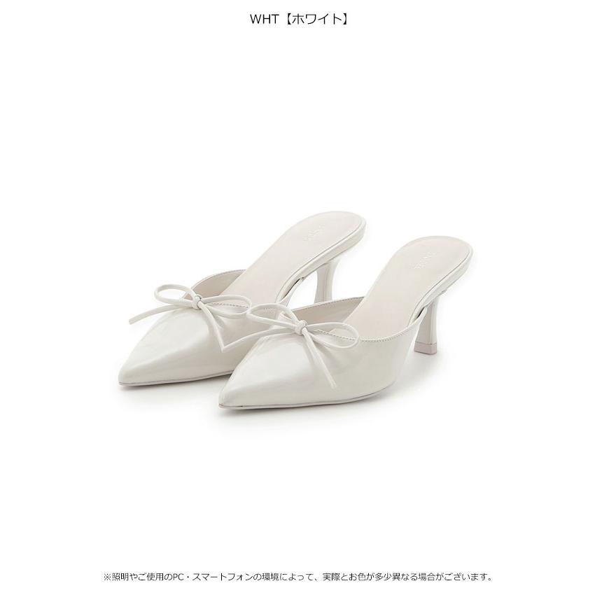 SNIDEL（スナイデル） SALE60%OFF 靴 25春夏 リボンミュール ミュール