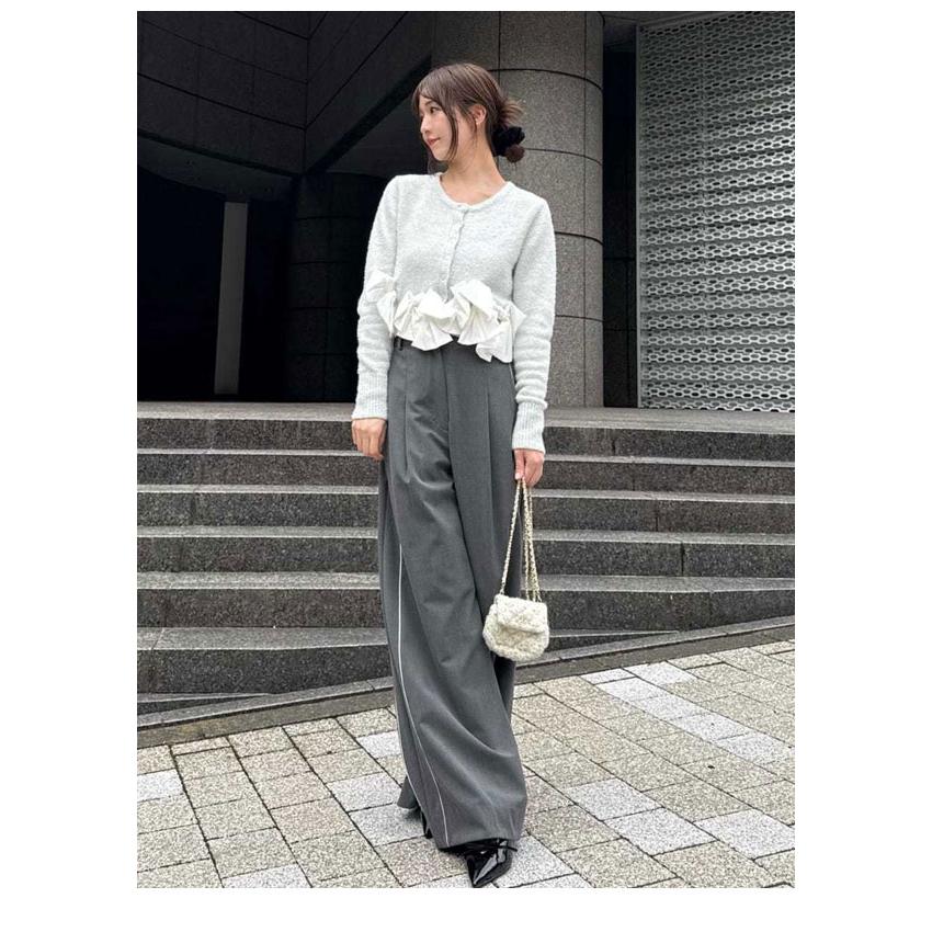 SNIDEL（スナイデル） SALE50%OFF シューズ 25秋冬 リボンパンプス