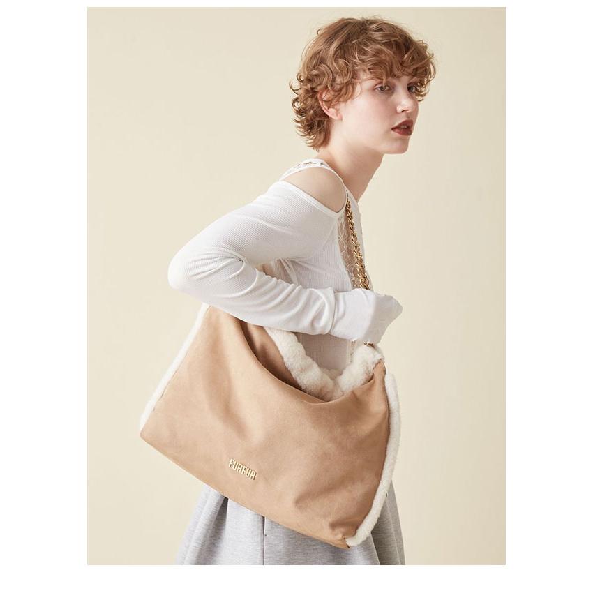 FURFUR（ファーファー） SALE20%OFF バッグ 25秋冬 マテリアル巾着
