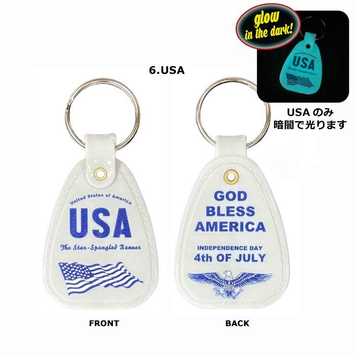 キーホルダー サドルキータグ ノベルティ 車の鍵 紛失防止 USA