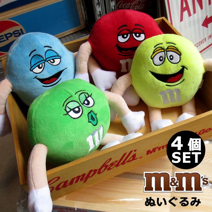 ウズラ M&M'sキャラクターおもちゃセット ウズラ M&M'sキャラクター