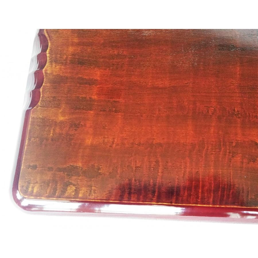 お盆 トレー 国産 木製 後藤塗 幅広 コーヒートレー 本漆塗り 香川漆器