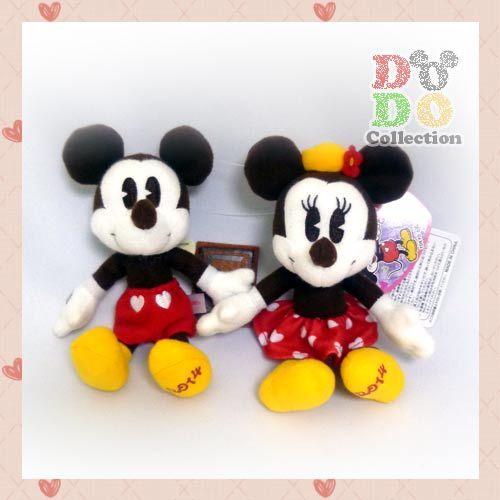 Disney（ディズニー） ミッキー＆ミニー ぬいぐるみバッジ ディズニー