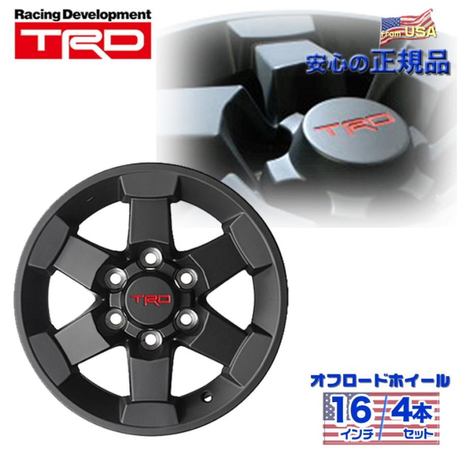 TRD TRD USA正規品 16インチ アルミホイール 4本セット TOYOTA FJ