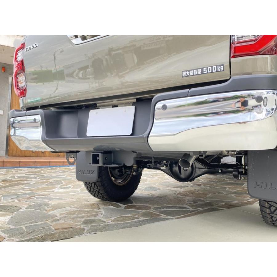 ハイラックス [GI☆GEAR] 2インチ角ヒッチメンバー カプラーブラケット