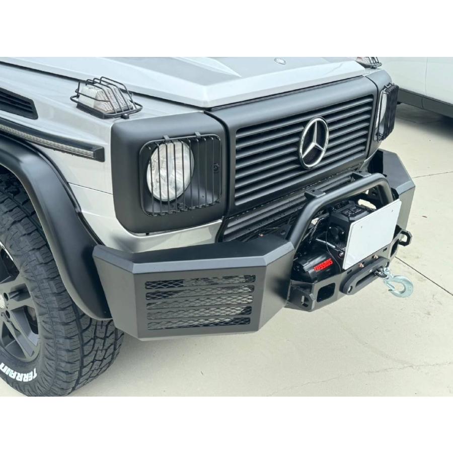 GI☆GEAR(ジーアイ・ギア)社製]ヘッドライトガード左右セットBENZ G