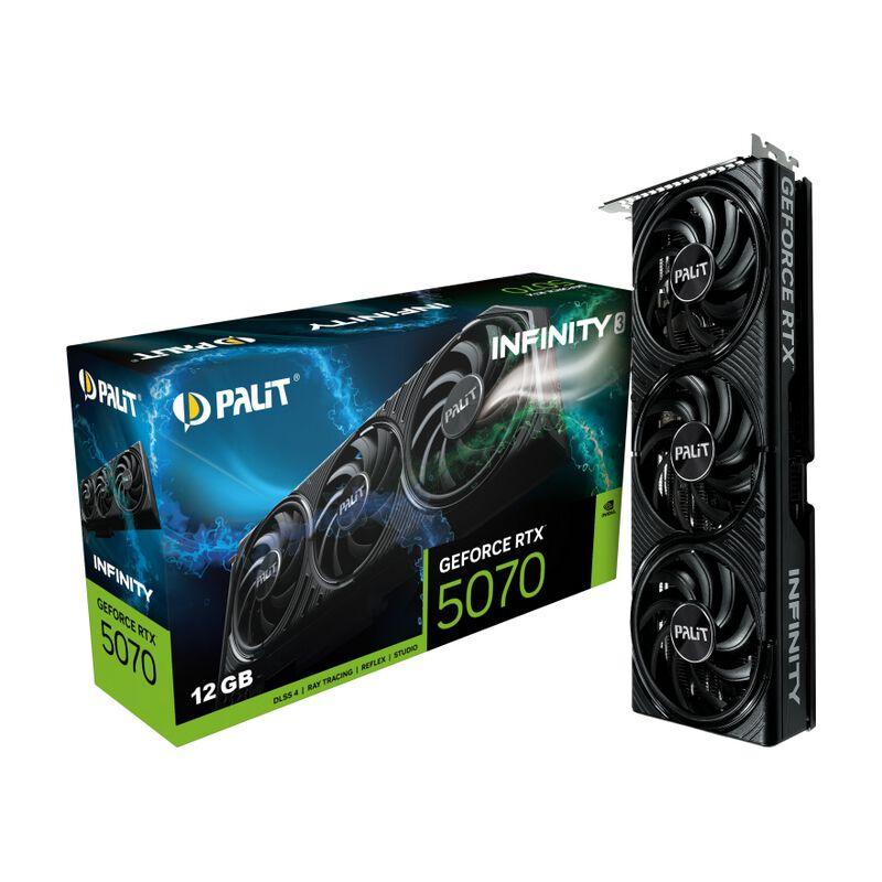 Palit(パリット) GeForce RTX 5070 Infinity 3 12GB / NE75070019K9