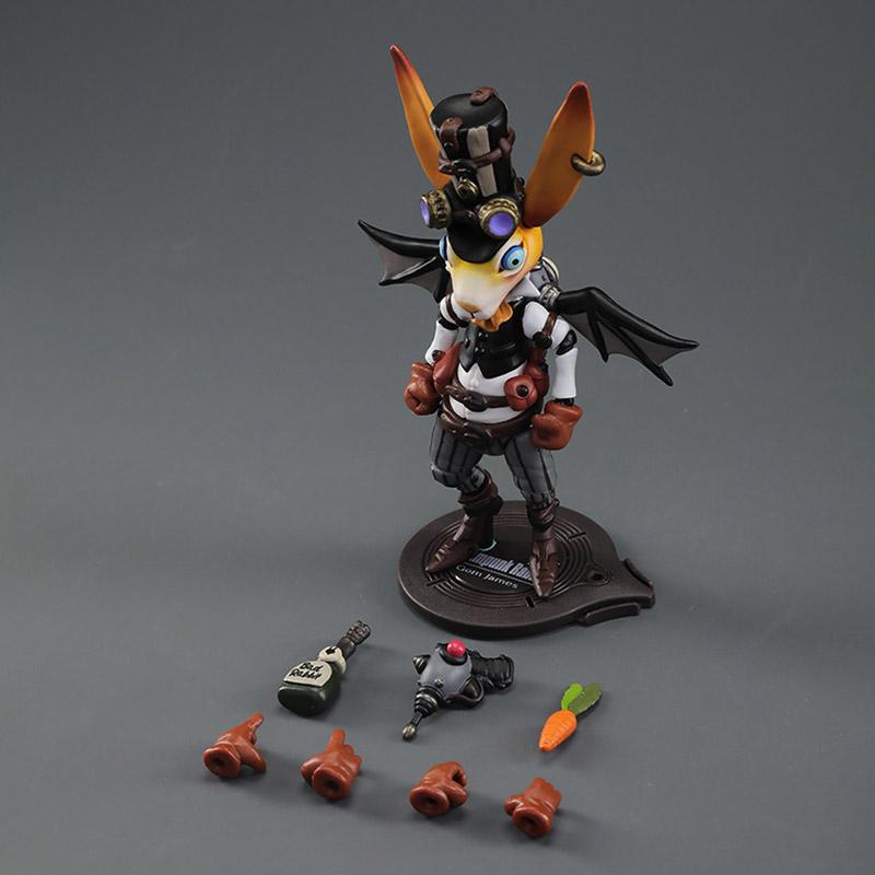 52TOYS 3.75'シリーズ FigLite Steampunk Rabbit 鎌田光司コラボ