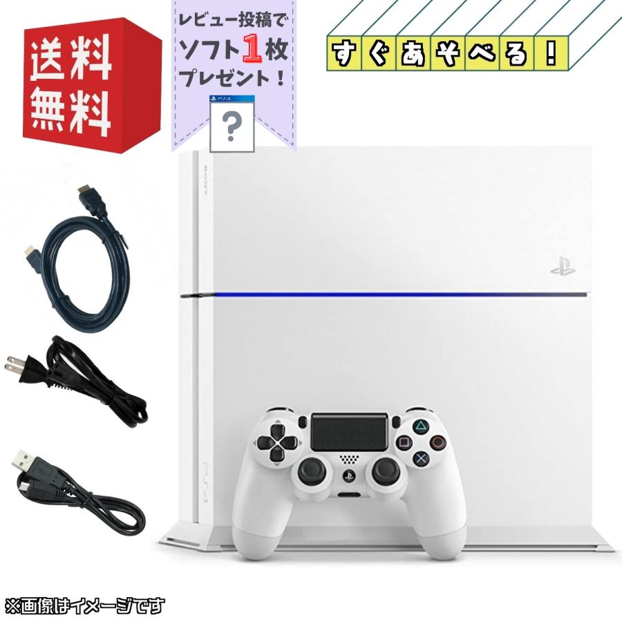 PlayStation PS4 初期型 本体 ☆純正コントローラー☆【すぐ遊べる