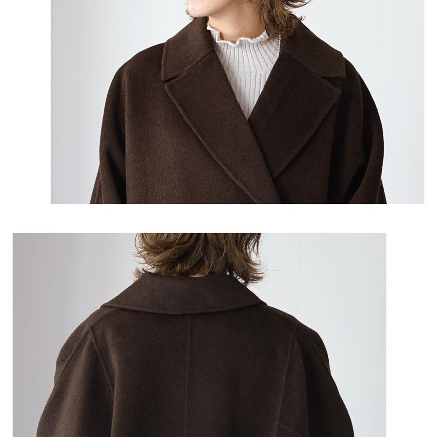 YENN YENN（イェン） ダブル フェイス ピーコート / Pコート リバー