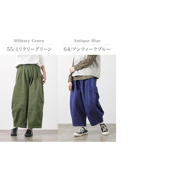 HARVESTY（ハーベスティ） コットンチノ サーカスパンツ / メンズ