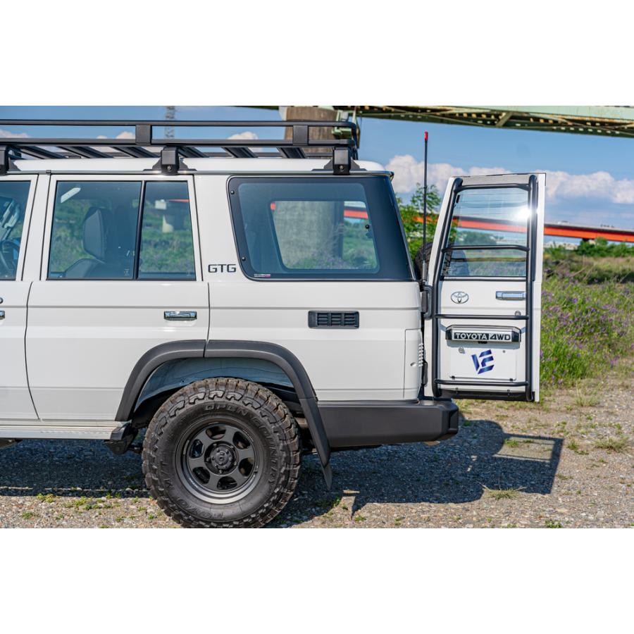 ランドクルーザー ランクル70 フラッグポールステー アンテナ基台 無線