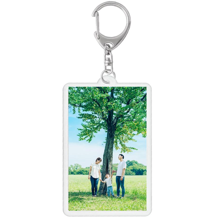 ハメパチ フォトキーホルダー 写真キーホルダー チェキ カードサイズ