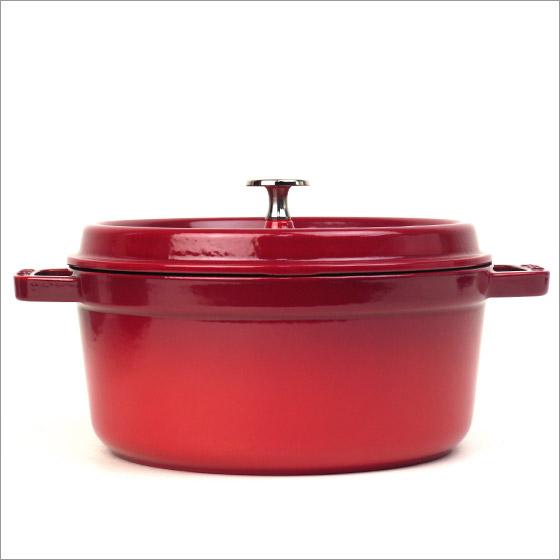 専用】ストウブSTAUB ココット ラウンド 24cm チェリー Amazon.co.jp