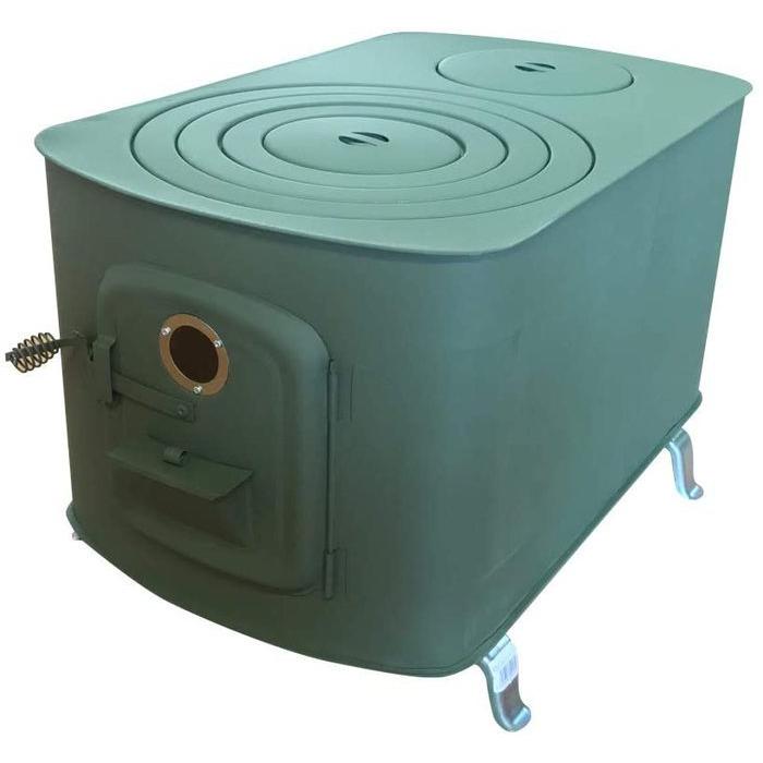 大和金属 キング印 日本製 角型ストーブガード無 オリーブ 薪ストーブ