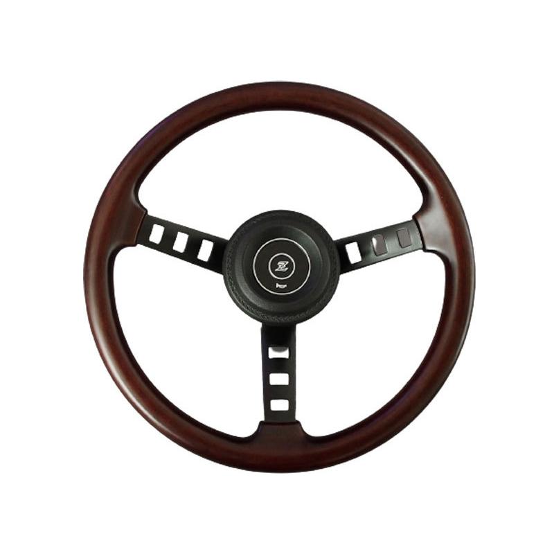 ダットサン コンペステアリング Zマーク リアルウッド DATSUNコンペ