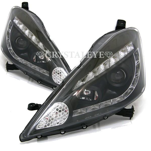 フィット ヘッドライト GE系 前期 純正HID車 LEDプロジェクターヘッド