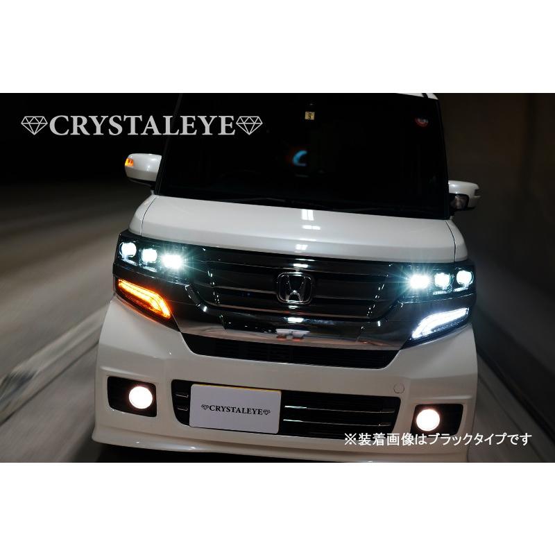 N-BOXカスタム ヘッドライト JF1 JF2 3眼フルLEDヘッドライト 流れる