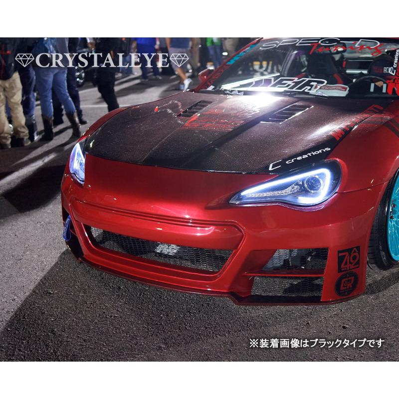 86 BRZ ハチロク ヘッドライト ZN6 ZC6 純正HID車 LEDライトバー フル