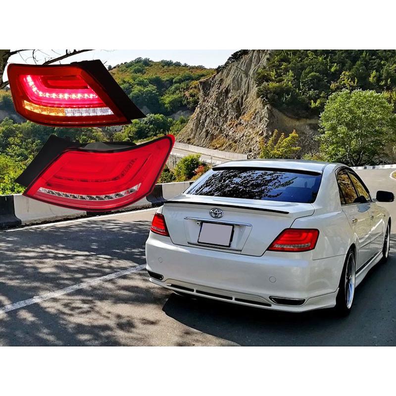 マークX LEDテール GRX120系 ファイバーテールランプV1 フルLED