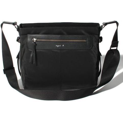 agnes b.（アニエスベー） バッグ 男女兼用 ショルダーバッグ 黒 新品