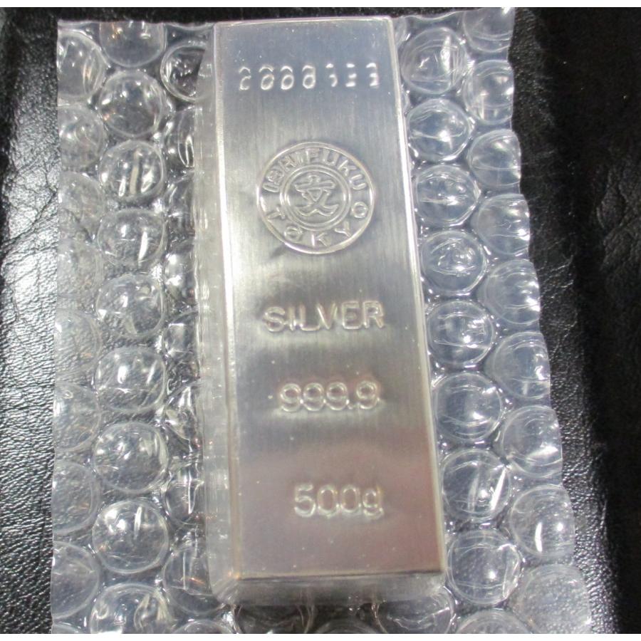 石福金属興業 純銀 インゴット 石福 銀 新品 未開封 500g シルバー 銀
