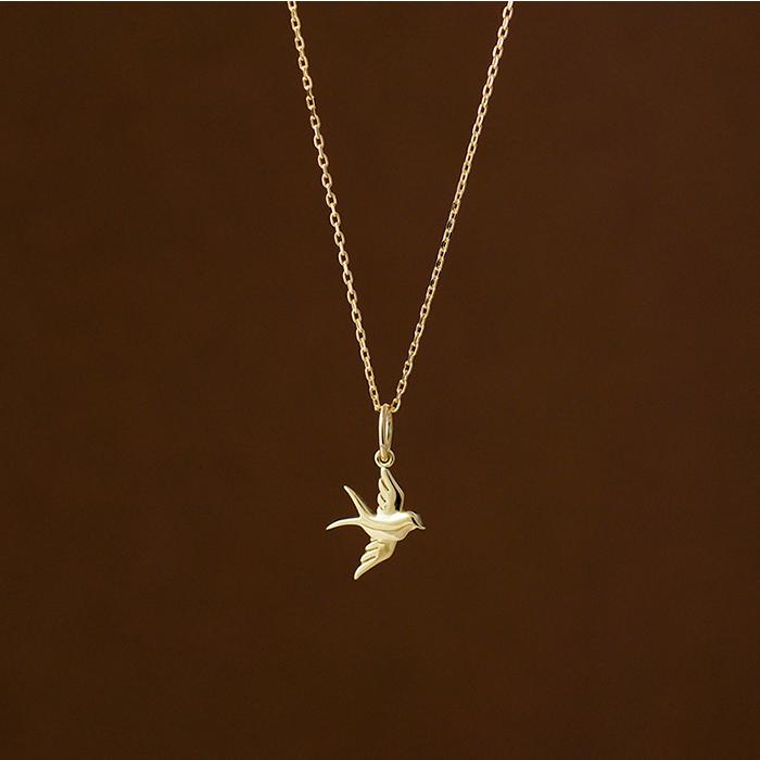 フランスアンティーク ペンダントトップ・つばめ フランスアンティーク