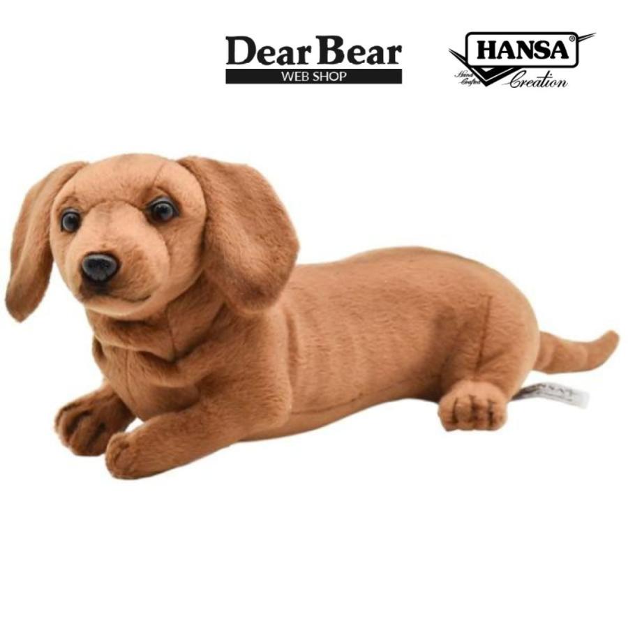 HANSA BH4002 ミニチュアダックスフンド 仔 いぬ イヌ 犬 こども 子供