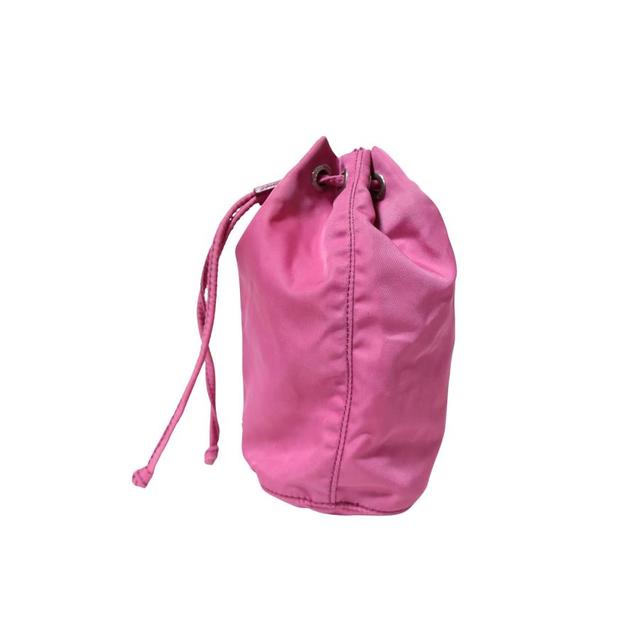 PRADA（プラダ） ナイロン 巾着 アクセサリーポーチ 1NA369 三角ロゴ