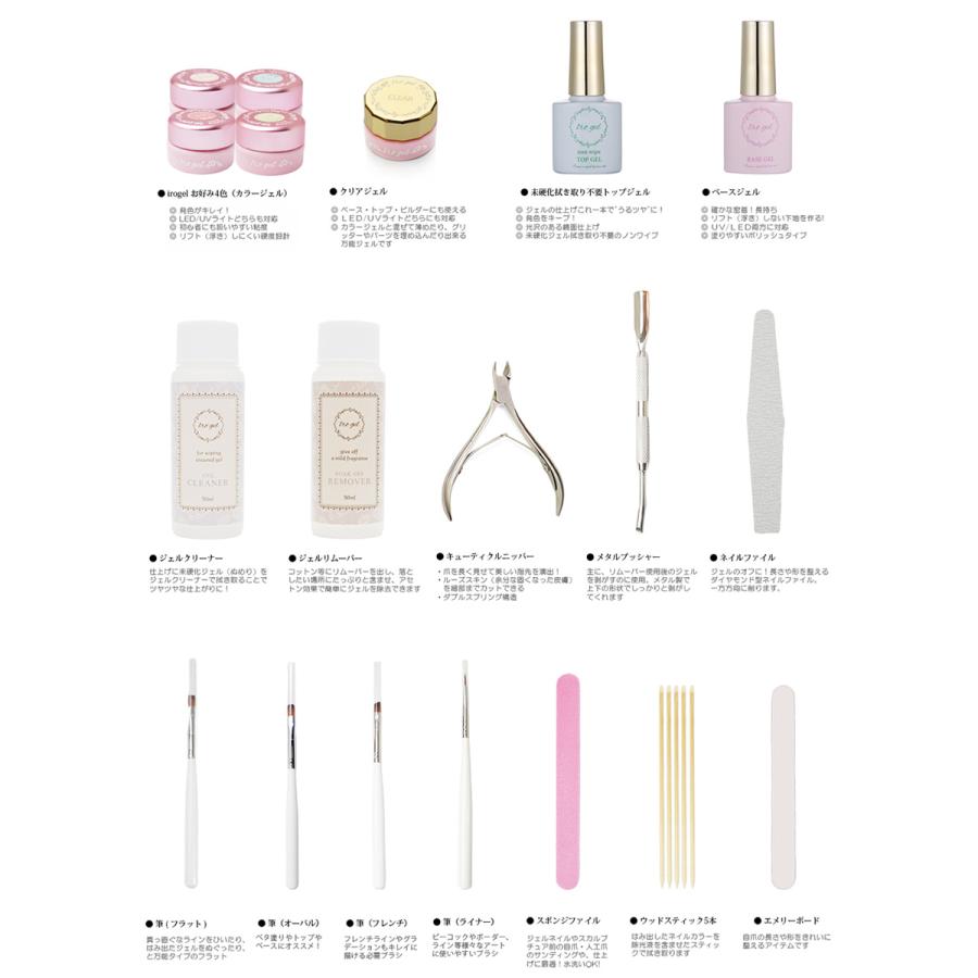 irogel（イロジェル） 36W UV/LED両対応ハイブリッドライト付き キット