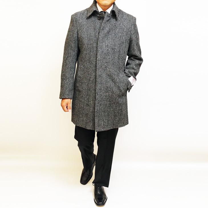 HARRIS TWEED（ハリスツイード） SALE コート 新品 秋冬 英国 灰グレー