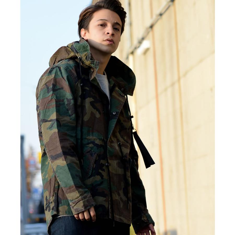 モッズコート ミリタリージャケット メンズ アウター 春コート